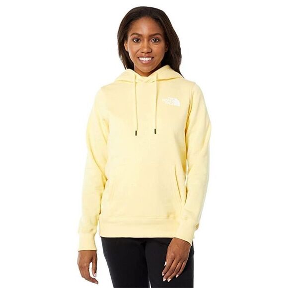 The North Face Women's Box Nse Pullover Hoodie - Pale Banana Size S - Picture 1 of 3